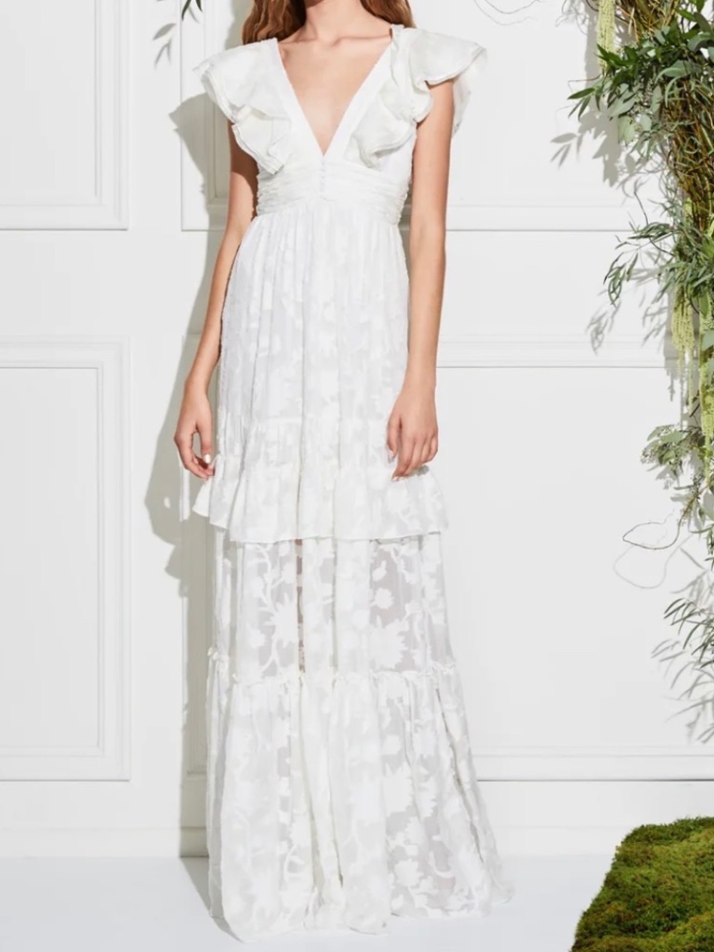 Rachel Zoe Violet Gown in Ecru